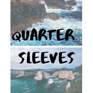 QUARTER SLEEVES ⬇️